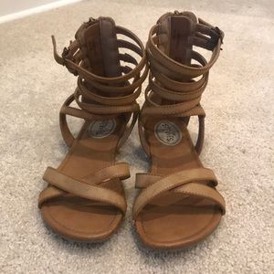 Stevies girls gladiator sandals